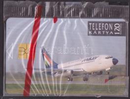 1992 Malév 120 egységes használatlan telefonkártya eredeti csomagolásban (csak 20 000 darab)
