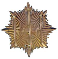 DN "Szent Lázár Lovagrend Nagycsillag" jelzetlen, részben zománcozott kitüntetés, függőleg...