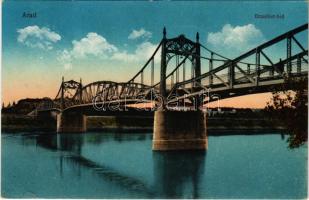 1915 Arad, Erzsébet híd / bridge (EK)