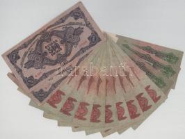 Vegyes 14db-os pengő bankjegy tétel: 1932-1945. 10P - 500P T:vegyes