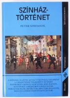 Peter Simhandl: Színháztörténet. Ford.: Szántó Judit. Bp., 1998, Helikon. Kiadói kartonált papírkötés.