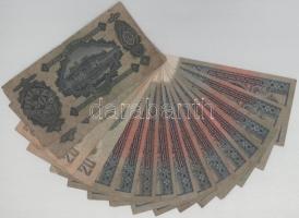 Vegyes 16db-os 20P tétel, benne 1930. (2x) + 1941. (12x) + 1944. (2x) T:vegyes