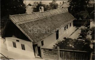 Kiskőrös, Petőfi Sándor szülőháza. Képzőművészeti Alap + "Petőfi szülőháza" emlékbélyegző