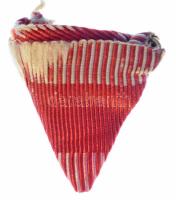 1916. "Károly-csapatkereszt" kitüntetés miniatűrjéhez tartozó szalag