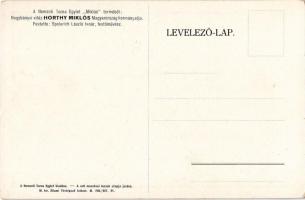 Nagybányai vitéz Horthy Miklós, Magyarország kormányzója, ellentengernagy. A Nemzeti Torna Egylet &q...