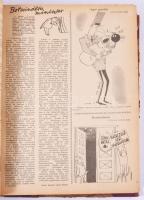 1962 A Ludas Matyi számai könyvbe kötve, szakadásokkal