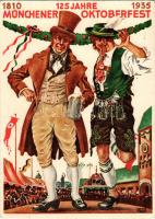 1810-1935 125 Jahre Münchener Oktoberfest. offizielle Festpostkarte / 125th anniversary of the Munich Octoberfest s: Edmund Liebisch (EK)