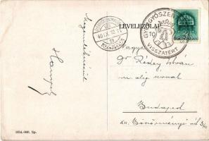 1940 A M. kir. Honvéd Térképészeti Intézet. Budapest II. Olasz fasor 7-9. (Szilágyi Erzsébet fasor) ...