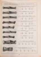 cca 1930 Bp. VI., Salgó Imre szerszámok, szerszámgépek, szerszám-különlegességek és műszaki cikkek k...