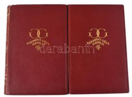 Gárdonyi Géza: Egri csillagok. I-II. köt. Bp., (1915.), Dante. 12. kiadás. Kiadói aranyozott egészvászon-kötések, kissé kopott borítókkal, az I. kötet kissé sérült gerinccel, ex libris-szel.