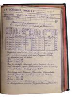 ca 1930 Schneider Jacquet &amp; Cie. által gyártott gabonaipari, malomipari berendezések műszaki...