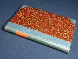 [Folyóirat] Könyvtári Szemle. Könyvtárak, olvasók és könyvgyűjtők havi értesítője. Szerkesztette: Kőhalmi Béla. III. évfolyam, 1-12. szám. (1915. január - 1915. december). Budapest, 1915. Lantos A. könyvkereskedése. [4] + 224 p. + 1 t. A Kőhalmi Béla által szerkesztett Könyvtári Szemle 1913-1917 között jelent meg. Hasábjain könyvtárügyi szakcikkek, nyomdászat- és olvasástörténeti ismeretterjesztő cikkek, bibliofil hírek sorakoztak. A tartalomból: Szabó Ervin: Az európai kultúrközösség a háború után. Az új városi könyvtár Debrecenben -- Gárdonyi Albert: Könyvcenzúra és a ritka könyvek -- Haraszti Károly: A pesti nyomdák a 19. század első felében -- Rexa Dezső: A pápai főiskola könyvtára 1843-ban -- Kacziány Géza: Könyvtáraink károsodása 1849-ben -- Dienes László: Walter Hoffmann könyvtárügyi törekvései -- Walter Hoffmann: A könyvkölcsönzés hét parancsolata -- Kremmer Dezső: Horánszky Lajos könyvtára -- Dienes László: Könyvtárak és a békemozgalom. Aranyozott gerincű korabeli félvászon kötésben, színes festésű lapszélekkel, az aranyozott címfelirat a gerincen vörös címkén. Jó példány.