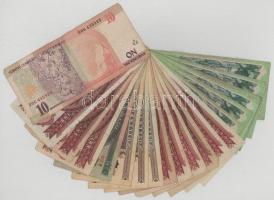 Vegyes 19db-os, Forint bankjegyekből álló tétel (+1db török bankjegy) T:F-G közte szép papír