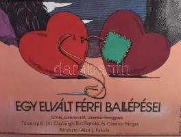 Herpai Zoltán (1951-2011), Kiss-Illés Róbert (-): Egy elvált férfi ballépései, 1981, filmplakát, ofs...