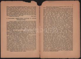Hevesi Gyula: A kommunista világforradalom műszaki és gazdasági szükségszerűsége. A termelés azonnal...