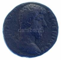 Római Birodalom 163-165 / Lucius Verus / Róma / As bronz (9,27g) T:VF patina Roman Empire 163-165 / Lucius Verus / Rome / As bronze "L VERVS [AVG] ARMENIACVS / LIB[ERAL] AVG TR P V IMP II COS II - S-C" Liberalitas standing left, holding abacus and cornucopiae (9,27g) C:VF patina RIC III 1417