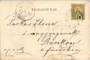 1904 Vágó Béla, Judaika. Nyulászi Béla kiadása / Bela Vago, Jewish man. Judaica (EB)