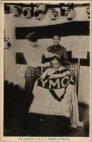 The Japanese YMCA (Young Men's Christian Association) barber in Siberia (EK)