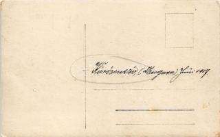 1917 Kőrösmező, Körösmező, Yasinia, Yasinya, Jaszinya, Jassinja, Jasina (Máramaros); Német katonák k...