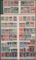 Ausztria 1935-1946 146 db klf bélyeg kétoldalas közepes és kétoldalas kis berakólapon (Mi EUR 240.-)