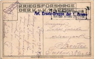 1918 Armee-Volksfest. Kriegsfürsorge der k.u.k. 1. Armee / WWI Austro-Hungarian K.u.K. military art ...