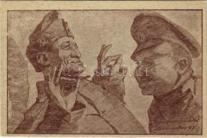 Ilyen finom a béke. Béke Lapok / WWI peace propaganda s: Lázár Oszkár (EK)