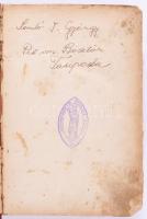 Haller József (ford.) - Karácsonyi János: Történelmi hazugságok. A történelem terén előforduló mindennapi ferdítések czáfolata. A szerzők engedelmével németből magyarította Haller József. Magyarországi részt írt hozzá Karácsonyi János. Bp., 1890., Szent-István-Társulat, (Athenaeum Rt.-ny.), XVI+852+[2] p. Egyetlen magyar kiadás. Kötetünk a kulturkampf ellen küzdő, anonimitásban maradt 19. századi német katolikus szerzők munkájának fordítása, magyarországi részletekkel kiegészítve. A munka szerteágazó témákban száll vitába a protestáns, illetve a szocialistának titulált szekuláris történelemszemlélettel (a középkor sötétsége, inkvizíció, boszorkányüldözés, jezsuiták, Szent Bertalan-éj); a munka a közszájon forgó, a római egyházat bíráló történeteket tételesen próbálja cáfolni. Átkötött félvászon-kötés, kopott borítóval, a gerincen kis sérülésekkel, címlapon bélyegzésekkel, egy kijáró lappal, kissé foltos lapokkal, az elülső szennylapon és a hátsó tábla belsején bejegyzésekkel.