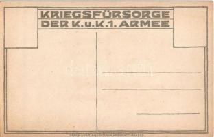 Armee-Gigerl 1918. Kriegsfürsorge der k.u.k. 1. Armee / WWI Austro-Hungarian K.u.K. military art pos...