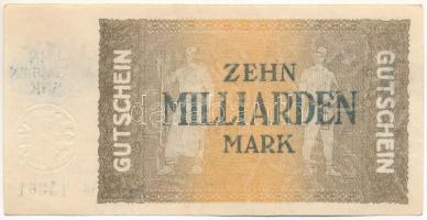 Német Birodalom / Weimari Köztársaság / Hamborn 1923. "August Thyssen-Hütte Gewerkschaft" ...