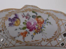 Alt Wien / Carl-Johann Gottlob Thieme (1823-1888) Potschappel hausmaler óriás aufsatz 1823-as évszám...