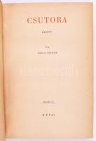 Márai Sándor: Csuta. Regény. Bp.,(1946.), Révai, 211 p. Átkötött félvászon-kötés.