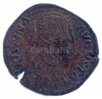 Római Birodalom 178-191 / II. Faustina / Róma / Sestertius bronz (21,03g) T:VF Roman Empire 178-191 / Faustina II / Rome / Sestertius bronze "CRISPINA AVGVSTA / CONCOR[DIA] - S-C" Concordia seated left with patera and cornucopiae (21,03g) C:VF RIC III 665