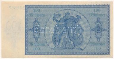 Német Birodalom / Weimari Köztársaság / Essen 1923. 100.000.000M vízjeles papíron "231890"...