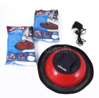 Vileda Virobi önjáró takarítórobot, hozzá való törlőkkel.