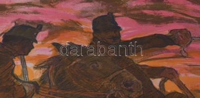 Horthy Béla (1869-1943): A Császári és Királyi Sajtóhadiszállás kiállítása a Nemzeti Szalonban, 1916...