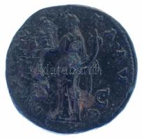 Római Birodalom 140-144 / Antoninus Pius / Róma / Sestertius bronz (27,79g) T:VF patina
Roman Empir...