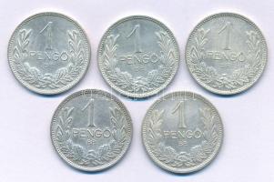 1926-1939. 1P Ag (5xklf) T:XF-VF
Adamo P6