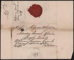 1855 Nagyvárad, Szaniszló Ferenc (1792-1869) váradi püspök aláírása egy egyházi dokumentumon, Kovács...