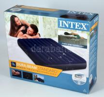 Intex dura-beam standard felfújható ágy, dobozában.
