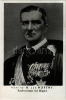 Horthy Miklós kormányzó / Admiral N. von Horthy. Reichsverweser von Ungarn / Regent Horthy + "1938 Berlin Deutschlandreise Reichsverweser v. Horthy" So. Stpl.