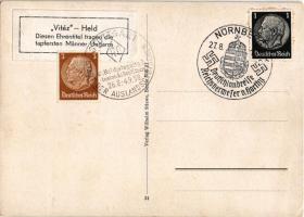 Horthy Miklós kormányzó és Horthy Miklósné Purgly Magdolna, magyar címer / Seine Durchlaucht der Rei...