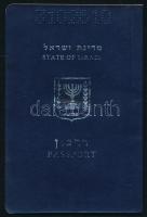 1987 Izrael állam által kiállított fényképes útlevél Lengyelországban született állampolgár számára,...