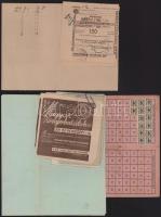 1919 Magyarországi Szociáldemokrata Párt tagsági igazolvány Szél (Széll) Sándor részére, bélyegekkel...