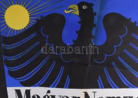 cca 1940 Magyar Nemzet, a történelmi Erdély szellemének kifejezője! Plakát, papír, Globus Bp, hajtás...