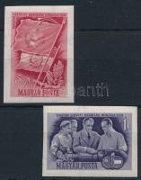 1951 Magyar-szovjet barátság vágott sor (9.000)