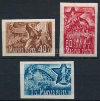 1951 Május 1. (II.) vágott sor (9.000)