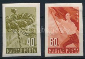 1954 Május 1 (V.) vágott sor (8.000)