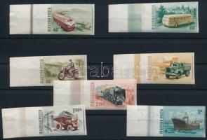 1955 Közlekedés-ipar ívszéli vágott sor (20.000)