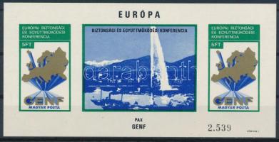 1974 Európai Biztonsági és együttműködési konferencia (II.) - Genf vágott blokk (22.000)