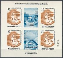 1973 Európai Biztonsági és együttműködési konferencia (I.) - Helsinki vágott blokk (25.000)